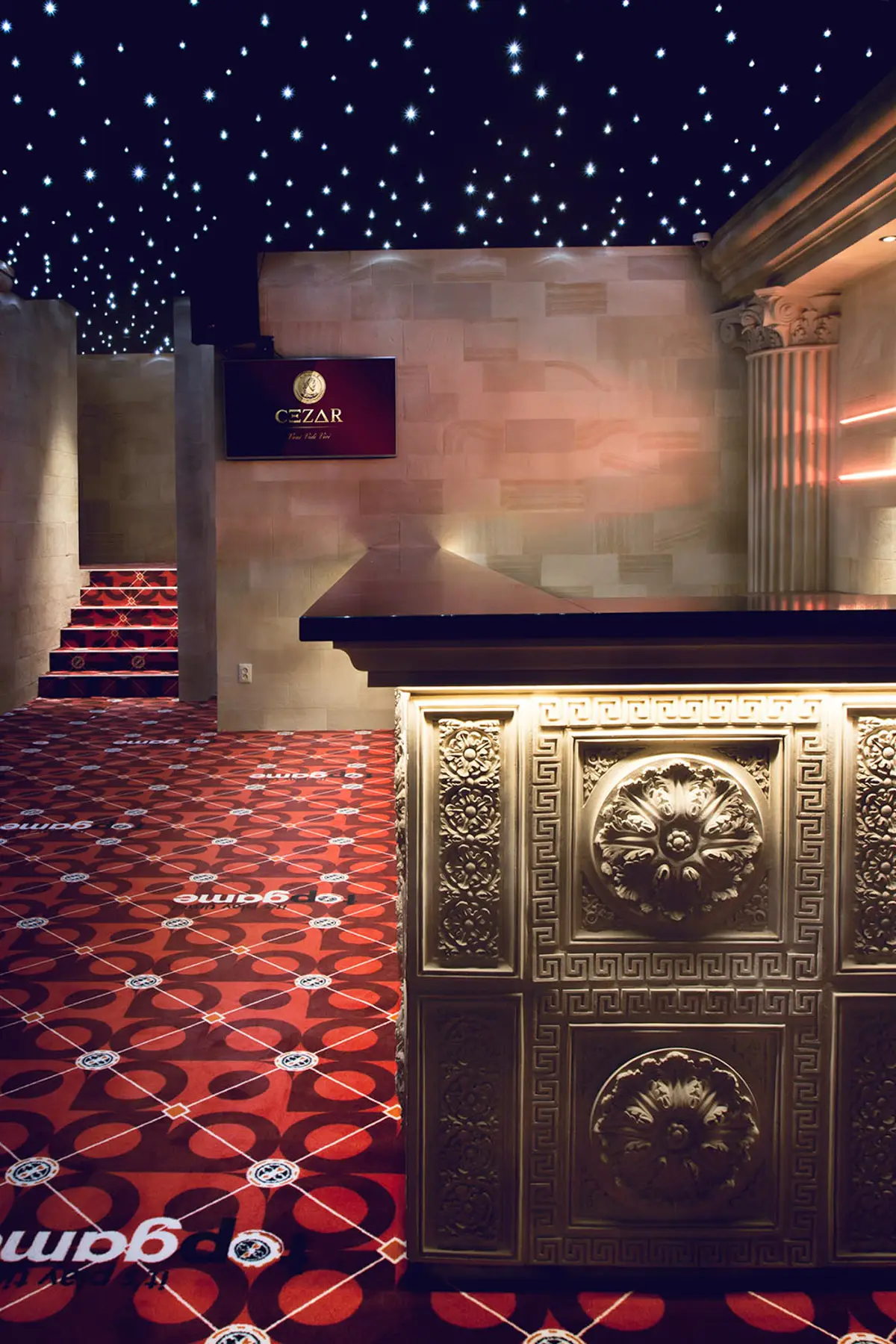 Casino Cezar — fotka z priebehu prác