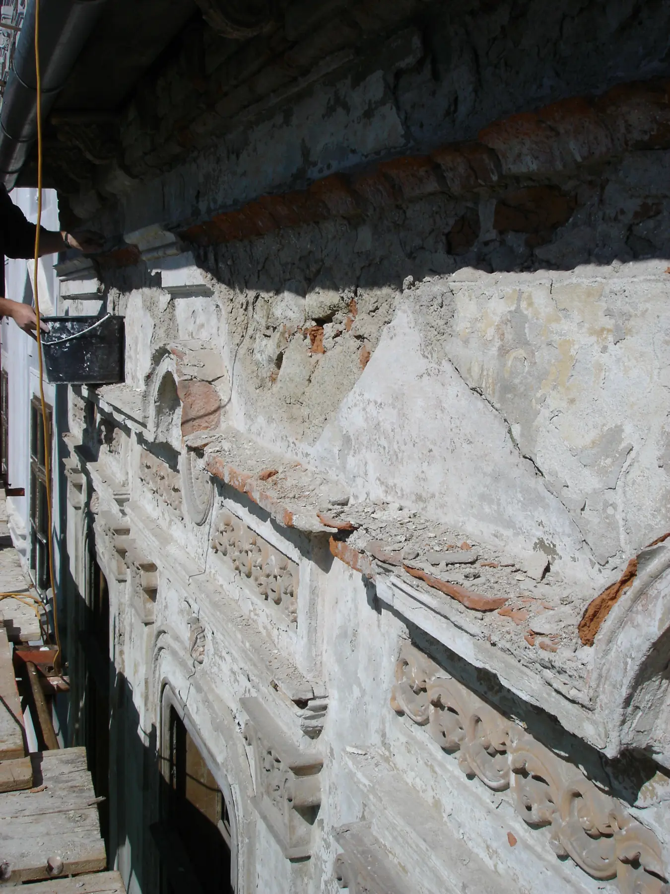 Baroque facade on A. Kmeťa Street II — work in progress