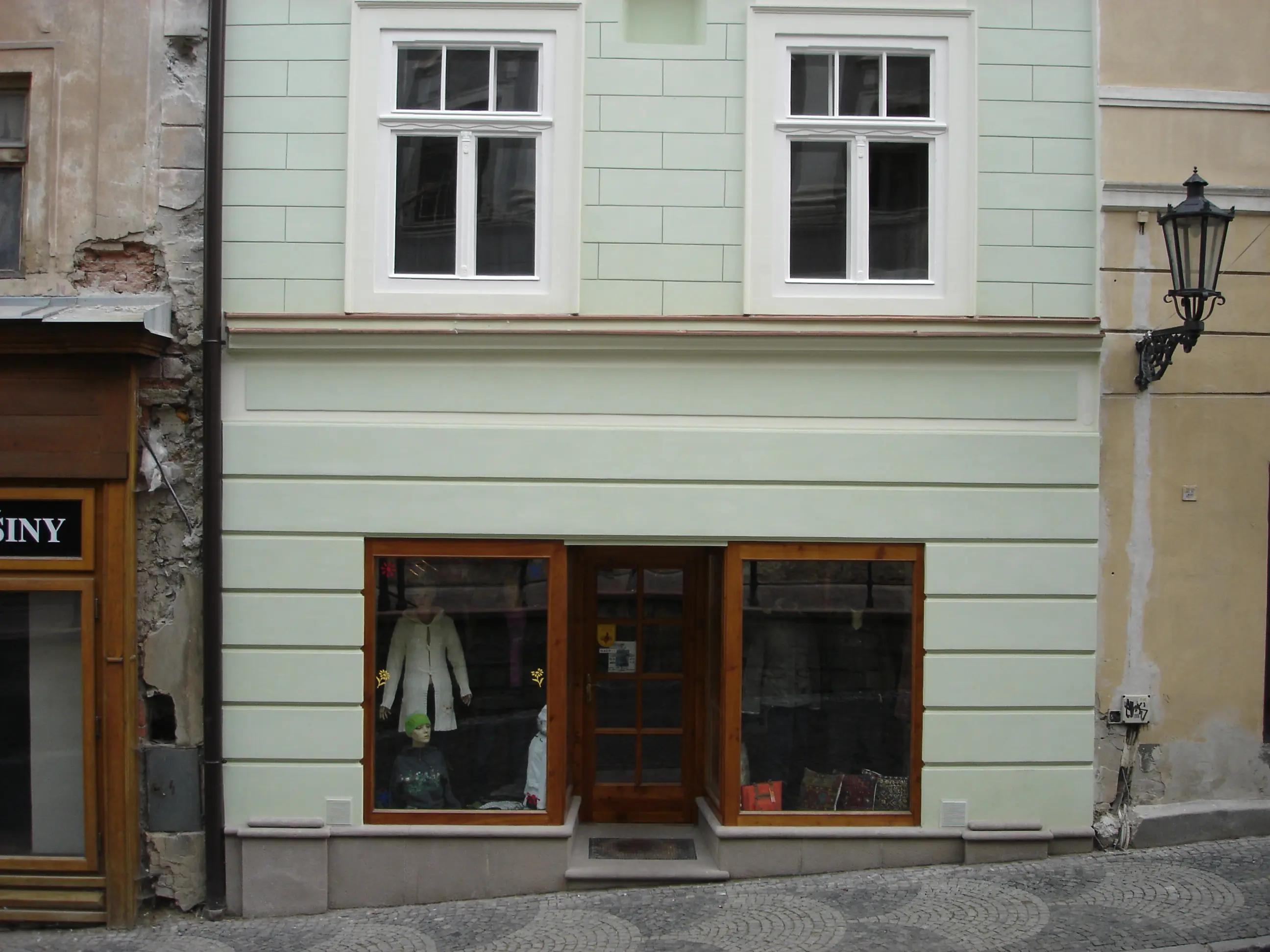 Fasáda na ul. A. Kmeťa I — po